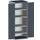 kast met geperforeerde platen,HxBxD 2000x800x525mm,4xStalen bodem