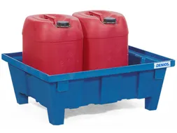 PE-opvangbak,v. 2x60l vat,opvangvol. 60l,HxBxD 315x645x795mm