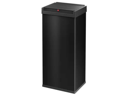 afvalbak,52l,HxBxD 763x339x260mm,romp staal zwart