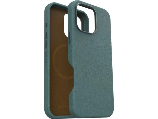 Symmetry Cactus Leer Hoesje Apple iPhone 16 Pro Max Groen