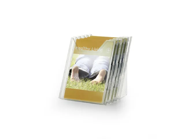 Wandfolderhouder COMBIBOXX A4 set XL Transparant