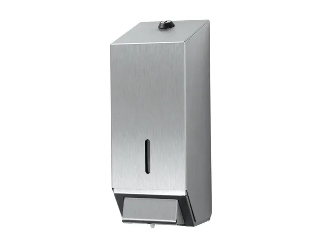 Zeepdispenser 1 Liter navulbaar RVS