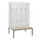 Dubbeldekse dekenkist,HxBxD 1950x1200x815mm,4x2vak.,vak B 300mm