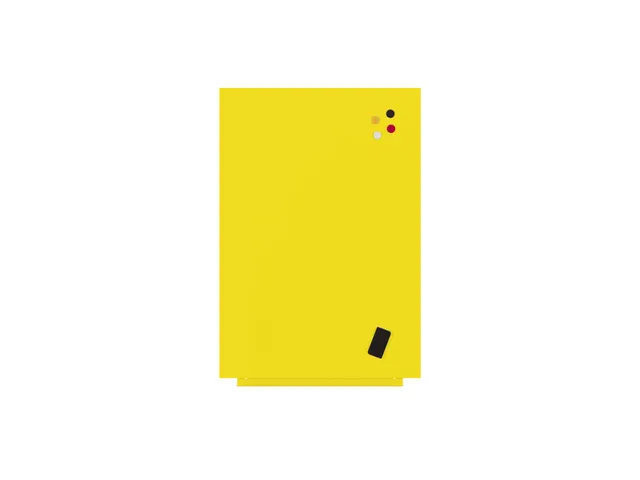 Tableau blanc Rocada Skincolour 75x115cm jaune laqué