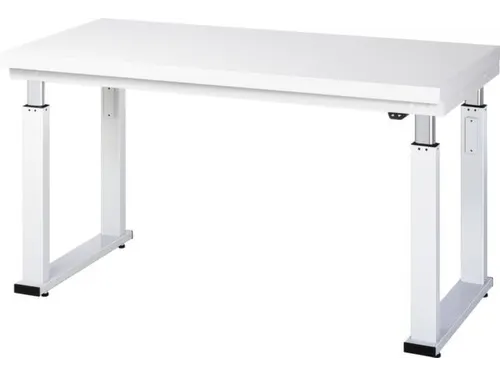 Werkbank elektrisch hoogte verstelbaar 740-1040x1250x900mm laminaatbla