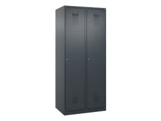 locker,HxBxD 1850x800x500mm,2vak,vak B 400mm,cil.-slot,staand op vloer - 3