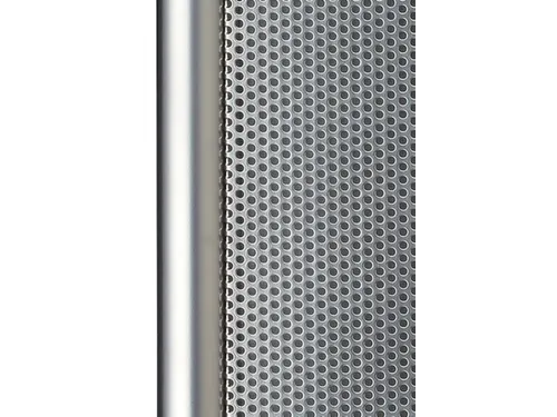 zijpaneel,v. achterzijde bureau,H 680mm,zilverkleurig