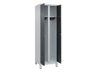 locker voor scheiding van kleding,HxBxD 1950x600x500mm,2vak - 2