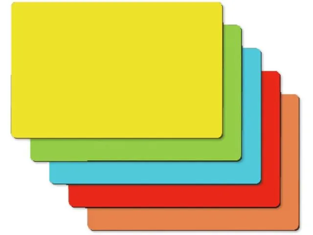 Static notes Sigel 10x15cm 5x5 kleuren