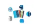 Sorteermap PP CRYSTAL 8 vak ass