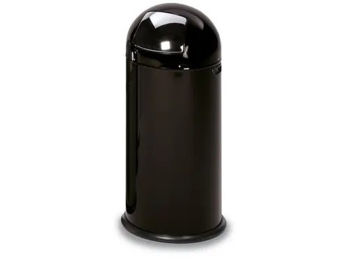 Push Afvalbak Staalplaat 52 Liter 880x415mm Zwart