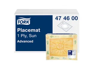 Tork 474600 Placemat Sun Advanced 1-laags decor, 42x30cm - 1