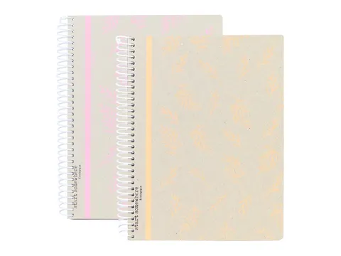 Spiraalblok ECOLOGIQUE A5 lijn 80v 90gr krimp 2st 2 mot.