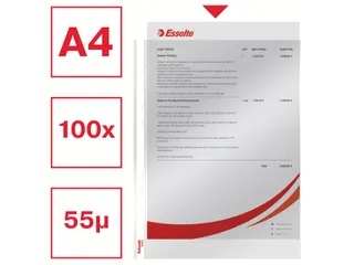 Showtas Esselte 56066 standaard A4 PP 0.06mm 11-gaats - 7
