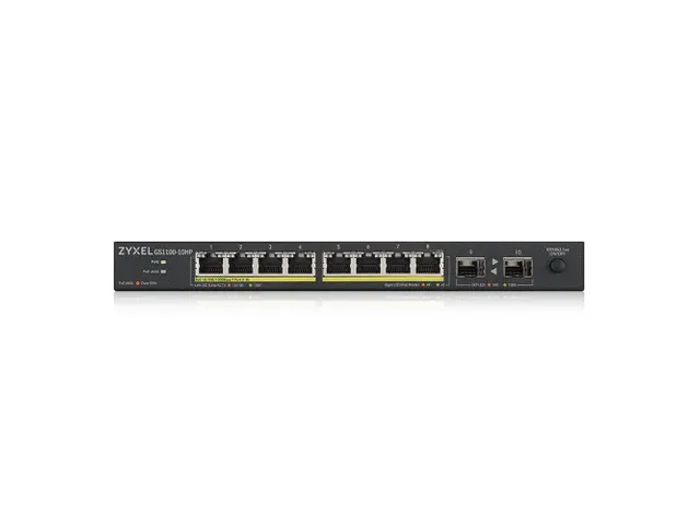 8-port GbE Unmanaged PoE Switch with GbE Uplink