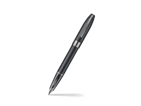 Vulpen Sheaffer Legacy 9066 chevron matte black, gun metal nib, trims,