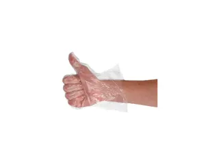 Pe Handschoenen Transparant Glad 30cm 25my 50x100 Stuks - 4