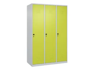 locker,HxBxD 1850x1200x500mm,3vak,vak B 400mm,draaigrendel - 1
