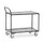 Lichte Tafelwagen 2740 Ral7016 300kg 2 Etages 850x500mm Houten Plaat