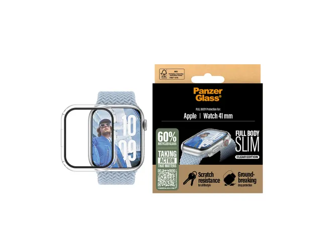PanzerGlass Case Full Body Slim Transparent Apple Watch Series 11 |