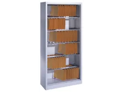 Stellingkast Hangmappen 1950x930x400mm 6 Hangmappenrails Ral7035