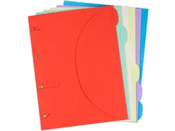 Smartfolder geperforeerde opbergmappen A4 assorti 6 stuks