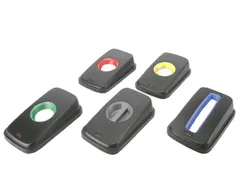 Geo deksel rond rood