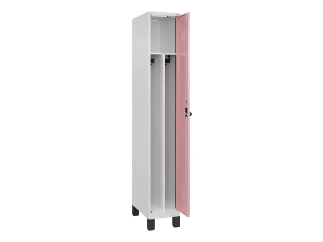 locker voor scheiding van kleding,HxBxD 1950x300x500mm,1vak