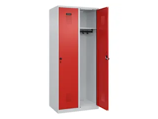 locker,HxBxD 1850x800x500mm,2vak,vak B 400mm,draaigrendel - 2