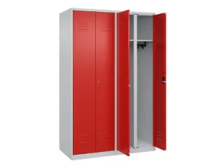 locker voor scheiding van kleding,HxBxD 1850x1200x500mm,4vak - 2
