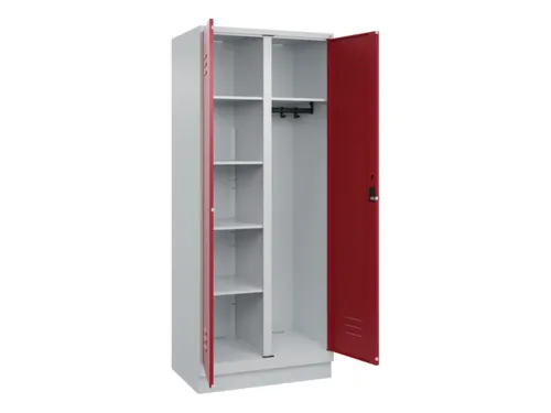 wasgoedverdeelkast,HxBxD 1950x800x500mm,vak B 400mm,draaigrendel