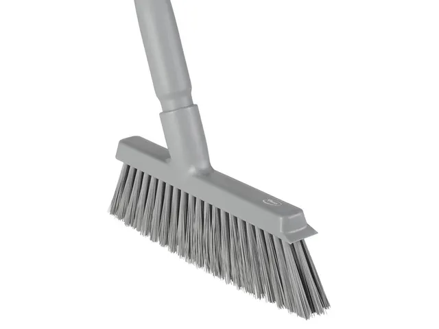 Vikan Hygiene medium veger voor stofblik met lange steel Grijs 250mm