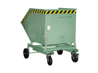 Kiepwagen,waterdicht,HxLxB 1220x1390x1070mm,0,6m³,draagverm. 300kg - 2