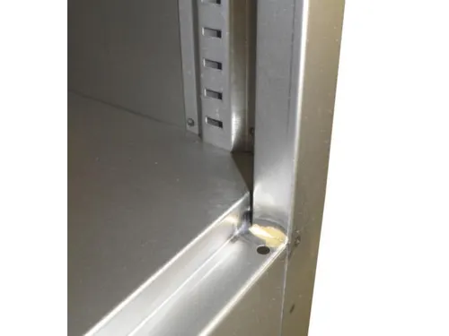 universele kast,HxBxD 1950x1200x400mm,RAL7035,front RAL6011