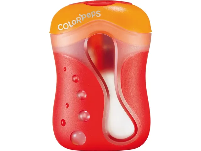 Puntenslijper Maped Color'Peps 2-gaats display à 24 stuks assorti