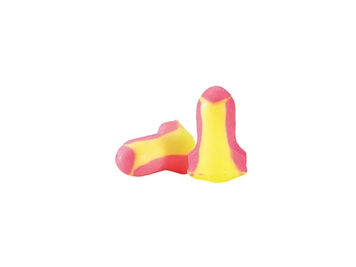 Howard Leight Laser Lite oordoppen, SNR 35 dB, roze/geel, per 500 paar