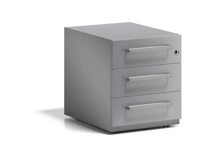 mobiel ladeblok,HxBxD 495x420x565mm,3lade(n),m. beugelgreep,cil.-slot