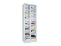 Postsorteerkast Zonder Deuren HxBxD 1950x640x400mm 2x13 Vakken Ral6011