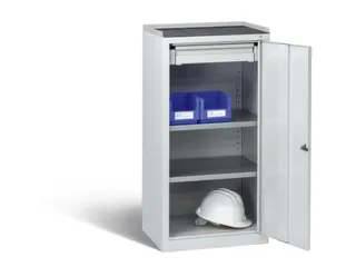 bijzetkast,HxBxD 1000x500x500mm,2xinlegbodem,1lade(n),cilinderslot - 1