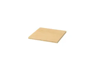 houten vloer v. kantoorstelling BxD 367x376mm dikte 22mm esdoorn - 1