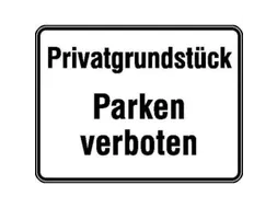 verbodsbord,Privéterrein - Parkeren verboden,aluminium gemerkt