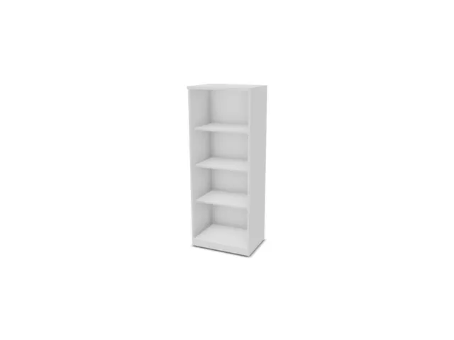 kantoorstelling,HxBxD 1545x600x445mm,Bl-wit