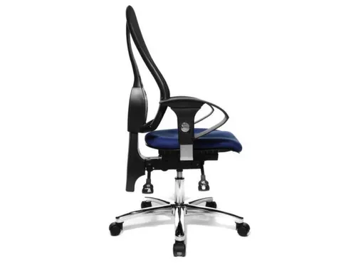 Topstar bureaustoel Sitness 15 met permanent-contactmechanisme Blauw