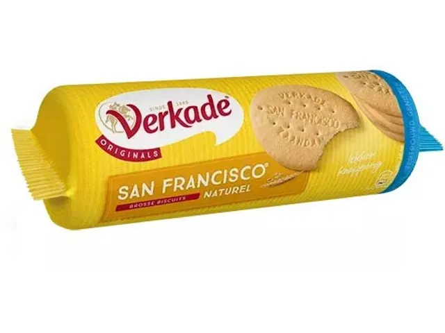 San Francisco koekjes natural, pak van 250 gram
