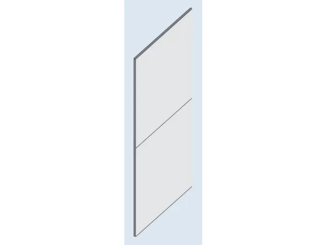 paroi arrière,p. rayonnage sans boulons,Hxl 3000x1300mm,galvanisé