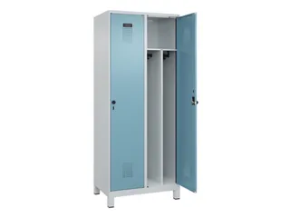 locker voor scheiding van kleding,HxBxD 1950x800x500mm,2vak - 1