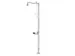 Plens-/Oogdouche,2Sproeikoppen Vast,75L/Min,Aansluiting 1 1/4 Inch Bin