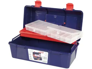 Tayg - Gereedschapskoffer - 356x184x163mm - Met Inlegbak En Sorte - 1