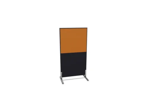 scheidingswand,HxB 1545x800mm,CC-zwart,BN3005-geel
