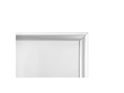 Wand poster lijst A3 aluminium/kristal